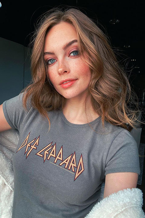 Lani Randol Baker in grey shirt