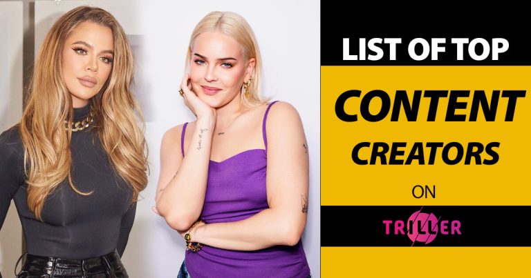 List of Top Stars and Content Creators on Triller | Updated