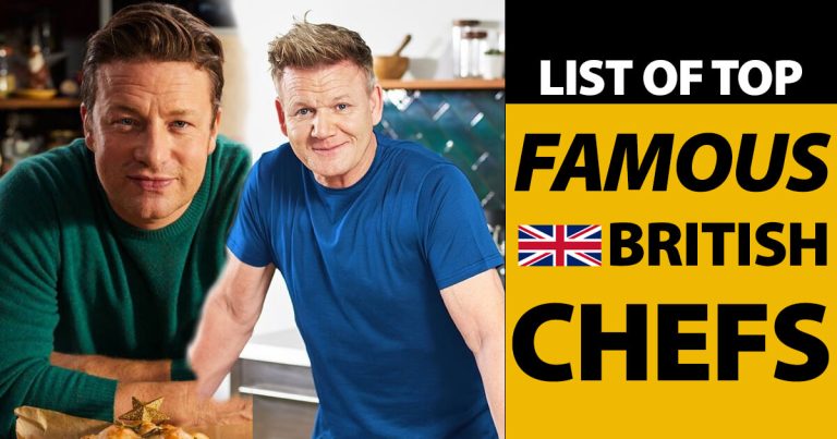 Top Famous British Chefs Males Biographies