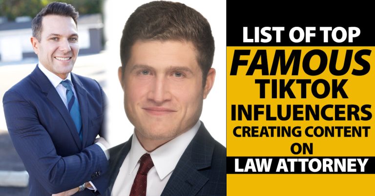 List of Law Attorney Influencers on Tiktok | Updated Accounts