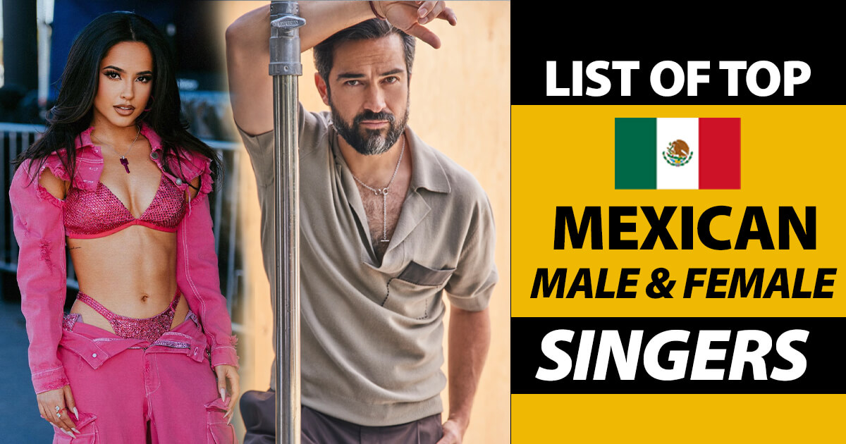 List of Top Mexican Male and Female Singers of All Time Poster